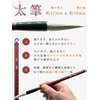 習字 書道 太筆 細筆 2本 セット 「良寛・宝泉」【ほど良い硬さ、太さで書きやすい】 小学生 (中学年) ～