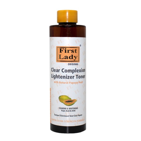First Lady Clear Complexion Papaya Skin Lightening Face Toner 200ml