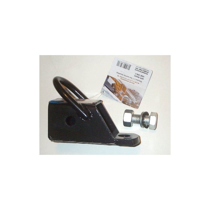 ATV 2" Hitch Adapter with Loop Anchor Powder Coated NEW