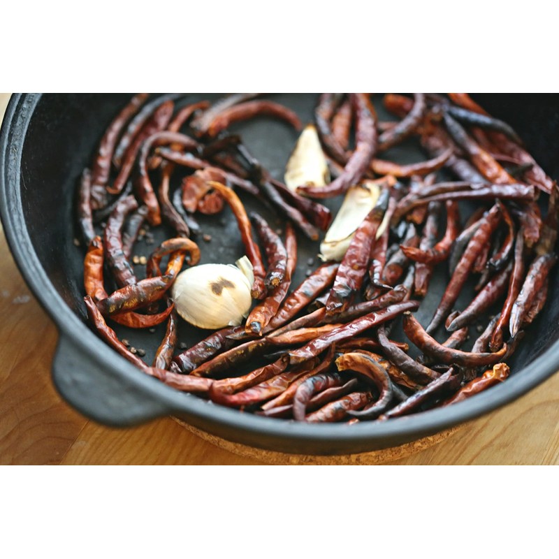 Toasted Chile de Arbol, Chile de Arbol Tostado. 2 Lbs,