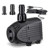 NFESOLAR 880GPH Submersible Pump, 60W Ultra Quiet Submersible Water Pump