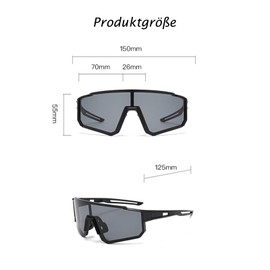 ZXJLWR Quick Glasses Men Pack of 3 UV400 Protection Sports Sunglasses Cycling Glasses Sunglasses for Cycling Running Baseball Golf Skiing Mountaineering Fishing Quick Glasses Rave