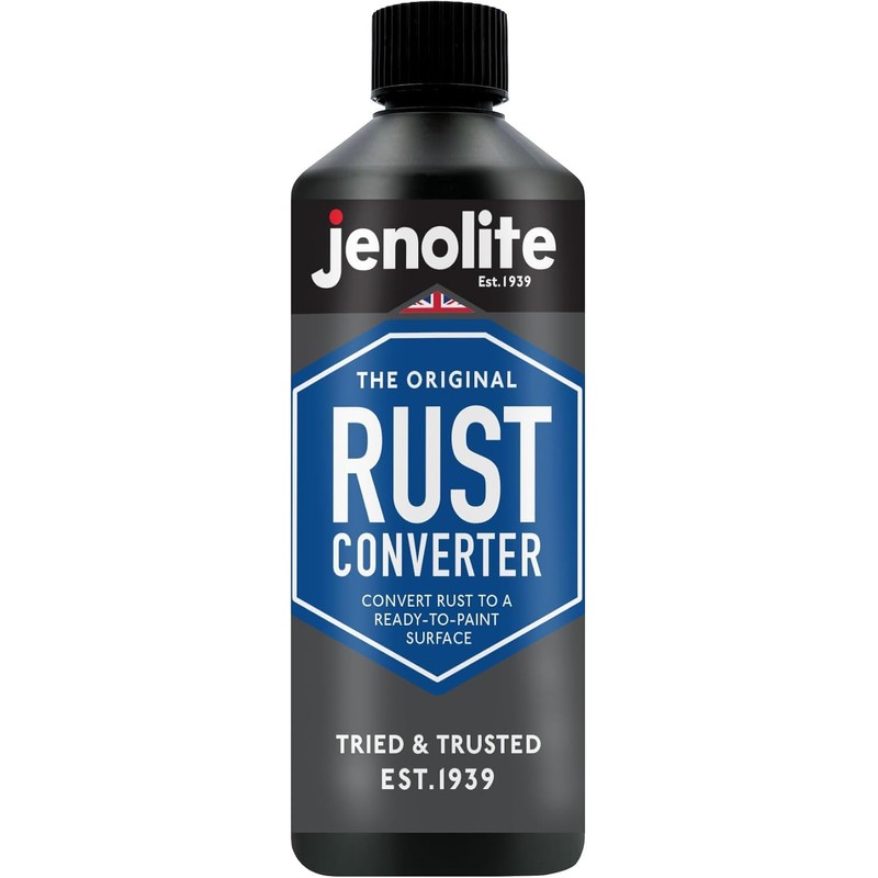JENOLITE Rust Converter with Primer, 500 ml, Powerful Rust Converter