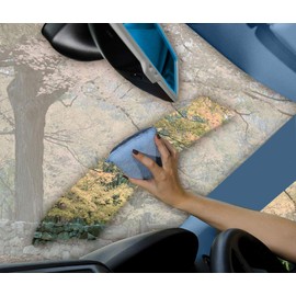 Glart 44MS Microfibre Disc Sponge, Drying, Detailing, Polishing, Cleaning, Wash, Home Cleaning Equipment, Blue/Grey