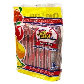 Chaca Chaca El Original Dulce de frutas con chile Mexican Candy Dulces Mexicanos - One Package