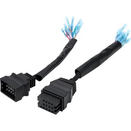 Yerbay 13 Pin Snow Plow Wiring Harness Repair Kit Replacement for MSC04753 Truck Side MSC04754 Plow Side for Boss Snowplow Blade Connector(2 Pack)