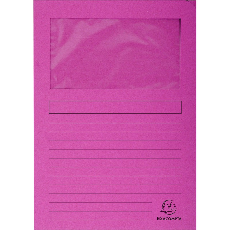 EXACOMPTA 50200E Wind Folder, Set of 10 Colors