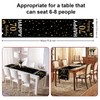 70th Table Decoration Birthday Black Gold Decoration 70th Birthday Women