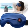 YFONG 1 Pack Cordless Heated Eye mask + 1 Pack