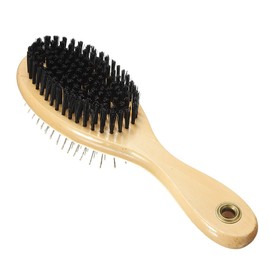 VIP Home Essentials Combo Pin & Bristle Grooming Brush for Dogs and Pets with Durable Handle