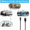 Jantoy 5ft USB Cable Computer PC Laptop Data Sync Cord