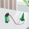 PNGKNYOCN 9V Battery Snap to Alligator Clips Cable,5 Pack Dual