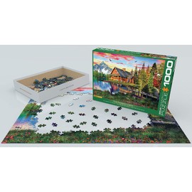 EuroGraphics (EURHR The Fishing Cottage 1000Piece Puzzle 1000Piece Jigsaw Puzzle