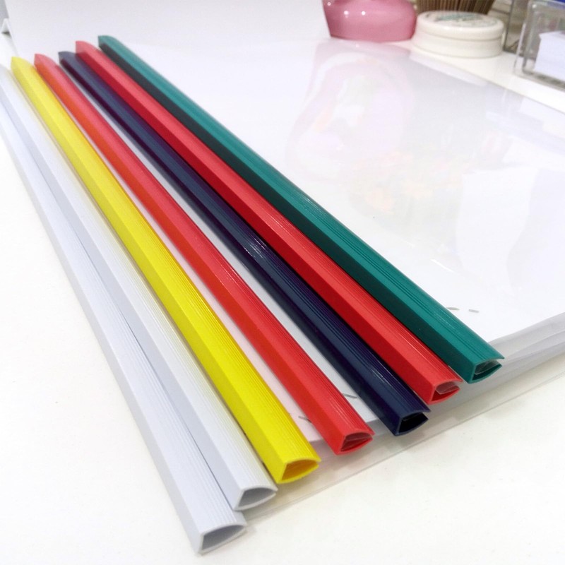 PATIKIL 10Pcs Binding Bars, 25mm Binding Bars Slide Grip 220