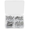 Wall Plate Screws, 100 pcs White Outlet Screws 6-32 Thread