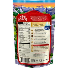 Birch Benders Keto Pancake and Waffle Mix, 10 oz. (Pack of 4)