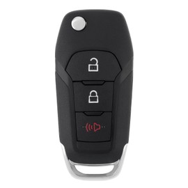 ePathChina Flip Key Fob Remote Replacement Fit for Ford F150 F250 F350 F450 F550 Explorer Ranger Bronco Ecosport, Car Keyless Entry Remote Control, 315 Mhz 3 Buttons N5F-A08TAA ID49 Chip