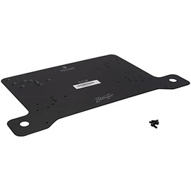 STINGER Under-Seat Amplifier Mounting Bracket for Wranglers with Predrilled & Threaded Holes with Hardware, Driver or Passenger Side Mounting (Jeep Wrangler JL - Drivers Side)