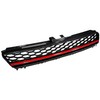 BST BSSP Front Bumper Upper Grille Carbon Fiber Print Finish