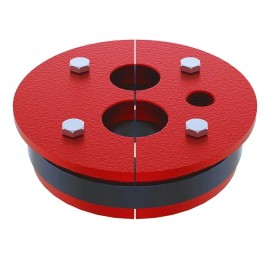 K2 6 In. Well Seal, 1 In. and 1-1/4 In. Double Drop Heavy-Duty Cast iron