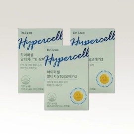 Dr.Lin Hypercell Omega 3 rTG Omega 3 3 boxes Tiny Omega / 닥터린 하이퍼셀 오메가3 rTG 오메가쓰리 3박스 알작은 오메가