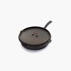 Barebones 12-Inch All-In-One Cast Iron Skillet Set- Skillet with Cast