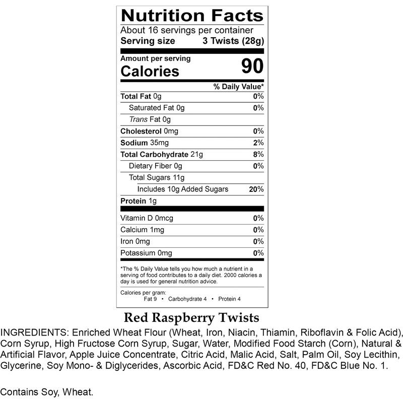 Arndts Fudgery Amish Licorice Twists - Five 16 Oz Pkgs