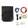 Jiawu 10 Inch 800W Slim Under Seat Powered Car Subwoofer,
