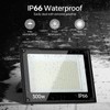 300W LED Flood Light, 36000LM Floodlight with Plug,IP66 Waterproof Outdoor