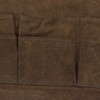 Woodworking Shop Apron Large Capacity Pocket Adjustment Shoulder Straps Waxed