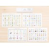 Enchante Study Poster Set of 4 (Hiragana | Katakana |
