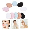Minkissy 2sets Girl Makeup Beauty Tools Practical Powder Skin-friendly Mini