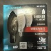 EcoSmart NEW EcoSmart 40W LED Bulb B11 Dimmable E12 Thinner