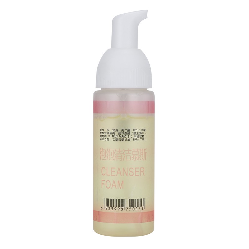 60ml Eyelash Extension Foam Cleaner Professional Mild Deep Cleaning Makeup