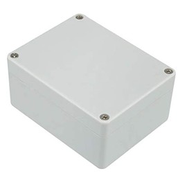 4.5 x 3.5 x 2.1 inch Plastic Waterproof Project Case DIY Junction Box Holder