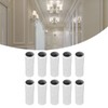 10Pcs E14 Metal Tube for Candle Lamp Holder Lamp Base