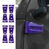 Hoolcar Door Hinge Trim Cover ABS Exterior Accessories for 2007-2017