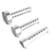 Motorcycle Exhaust Pipe, Noise Reduction Aluminum Alloy Heat Resistant Exhaust