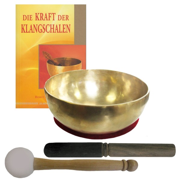 Singing Bowl Himalaya 5 Piece Massage Therapy Set + Book