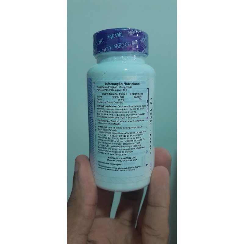 Natrol Biotin Max 10000 Mcg, 100 Tablets