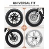 TISCH PVR60 Motorcycle Tyre Valve 2x 90° Angled Brass Valve