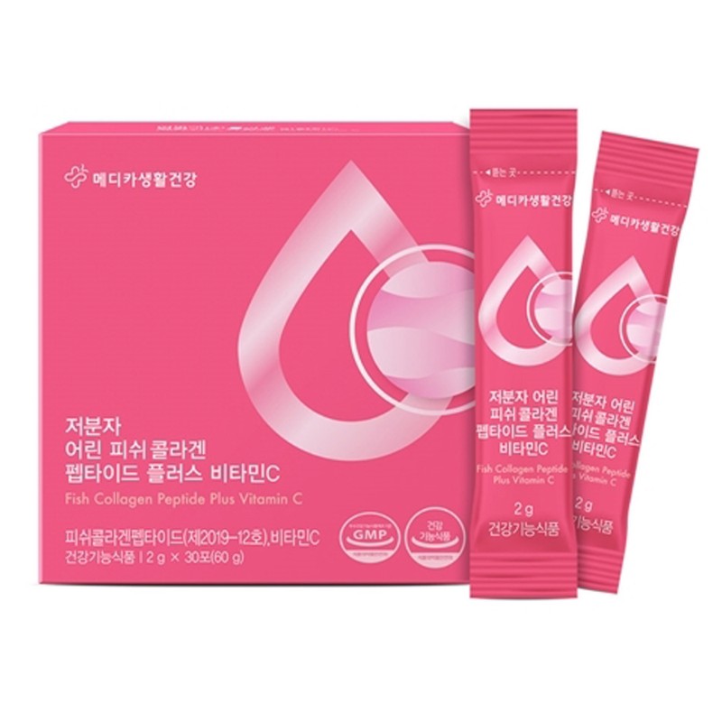 Medica Low Molecular Fish Collagen Peptide Beauty Young Collagen Skin