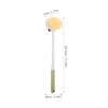 Bestyash Cepillo Pies Doble Cara Mango Largo Cerdas Suaves Exfoliante