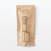 MUJI 44594575 Polyester Portable Teak Brush, Retractable Type, Diameter 0.9