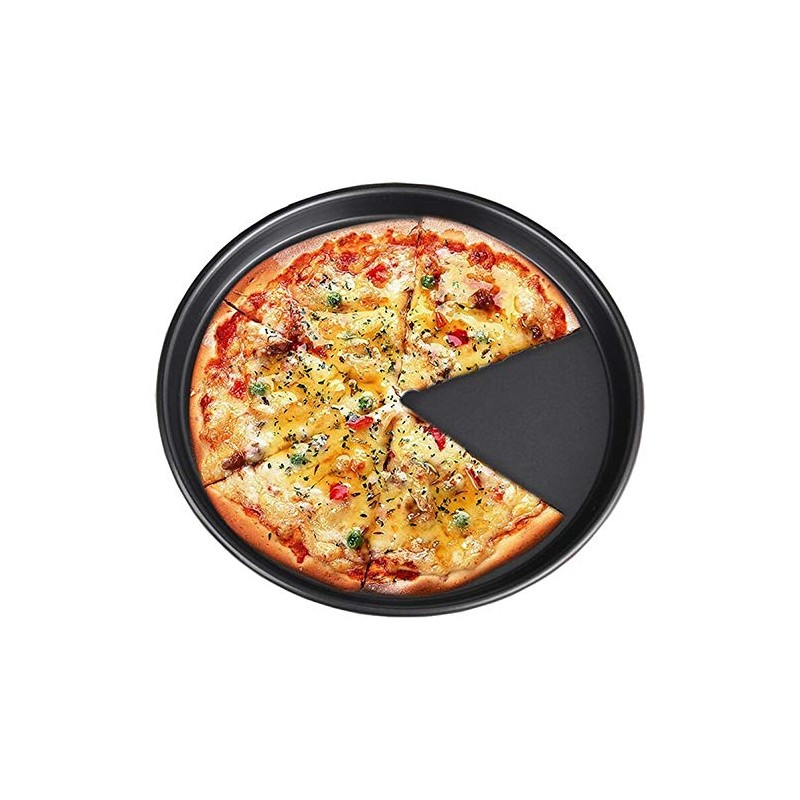 LaiYHe, 12" Pizza Pan Professional Premium Deep Dish Non-Stick Bakeware,
