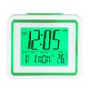 VISIONU English Talking Alarm Clock with Date, Day and Temperature,