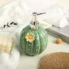 WAIT FLY Cactus with Yellow Pattern Soap Dispenser with Pump,