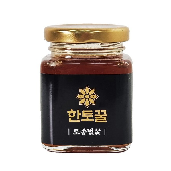 [Dobong Products Special Price Product] (Hanto Honey) 100% natural native honey (130g) and flower pot, honey 130g x 1 pot 70g x 2 / [도봉물산특가상품] (한토꿀) 천연 100% 자연숙성 토종벌꿀(130g)과 화분, 꿀130gx1화분70gx2