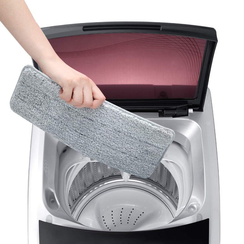 BOOMJOY Mop Pads, Microfiber Cleaning Pads for BOOMJOY Squeeze Flat