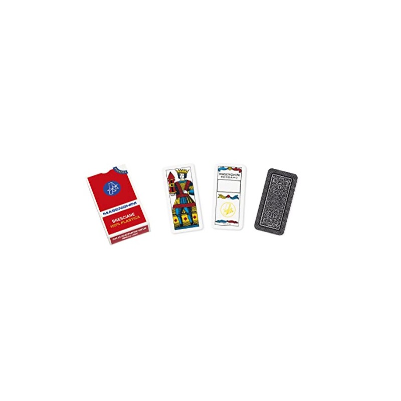 Dal Teodomiro Black S.R.L.- Carte Bresciane 54 553156 Games, Multi-Colour